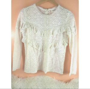 Stylish Victorian Lace Blouse